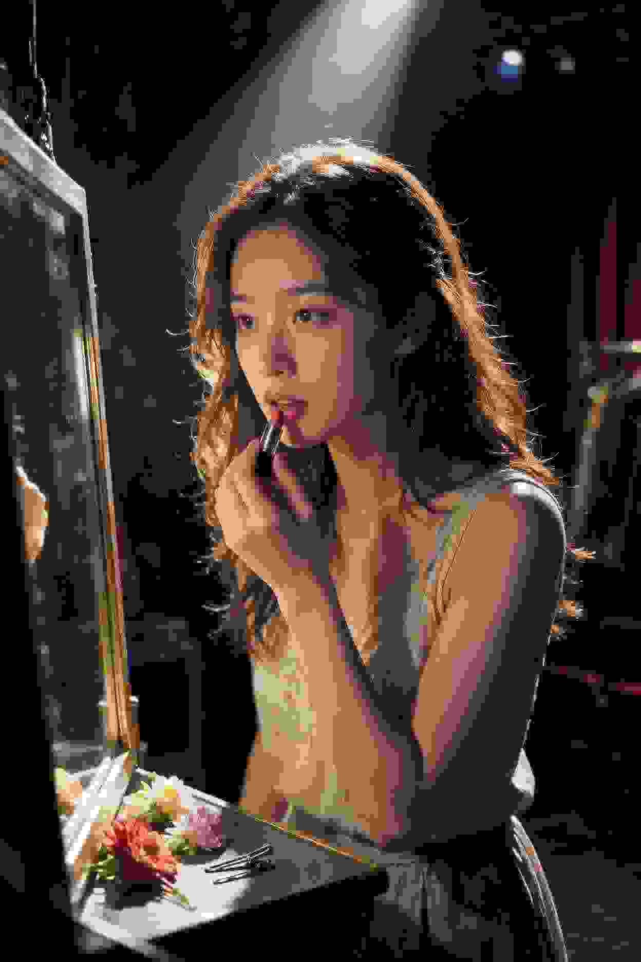 她很温暖